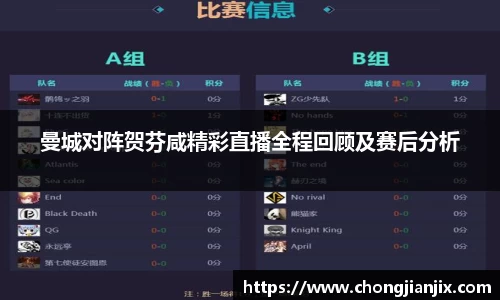 曼城对阵贺芬咸精彩直播全程回顾及赛后分析